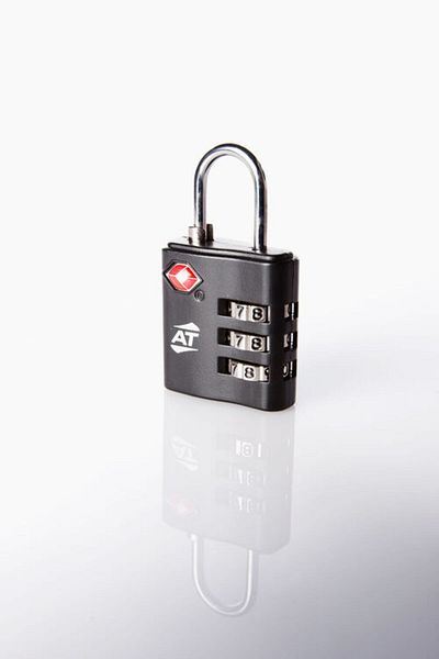 American Tourister Tsa 3 Dial Combination Lock - Black