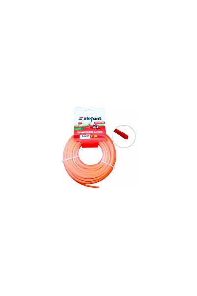 elefant Tırpan Misinası Motorlu Tırpan Kare Misina 3 mm x 15 Metre