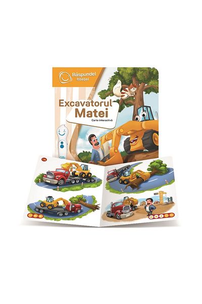 Raspundel Istetel , carte Excavatorul Matei