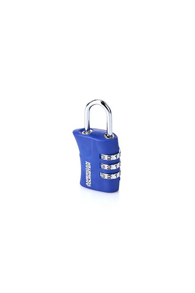 American Tourister Tsa 3 Dial Combination Lock - Blue