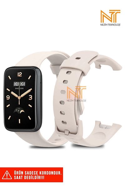 Nezih Case سوار Xiaomi Mi Band 7 Pro بتصميم ناعم من السيليكون الكلاسيكي