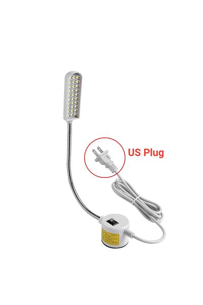 Choice 30leds Us Plug 10/20/30 Led Sewing Machine Lamp 360 Flexible Adjustable Gooseneck Work Lamp Industri