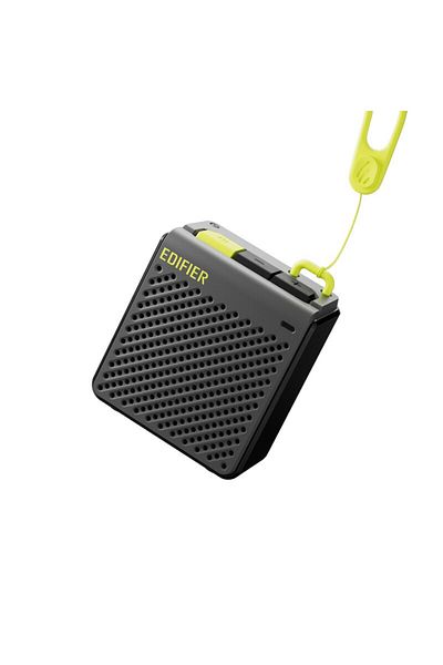 Choice Grey Edifier Portable Bluetooth Speakers Mp85 Outdoor Camping Hiking Speaker Wireless Stereo 70g Lig