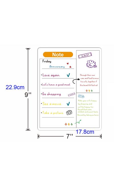 Choice 1Pc Magnetic Calendar For Fridge Monthly Weekly Planner Calendar Table Dry Erase Whiteboard Fridge S