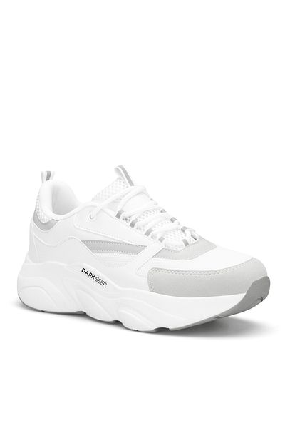 DARK SEER White Kids Sneakers