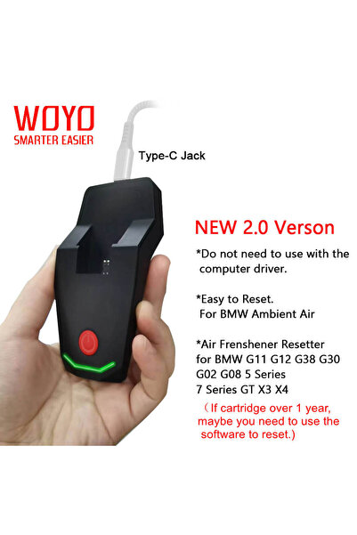 Choice أداة إعادة ضبط خرطوشة الهواء المحيط WOYO R3 لسيارات BMW، أداة تنشيط رق...