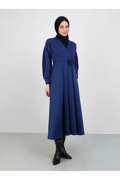 VAV Φόρεμα Navy Blue Hijab - Vav