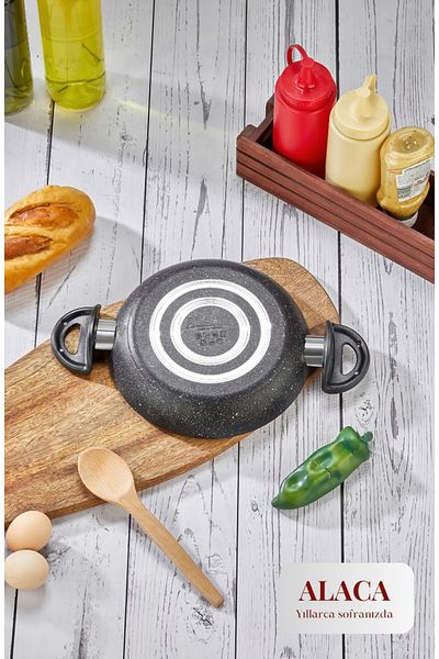 Alaca Brand 24 cm Granite Pan