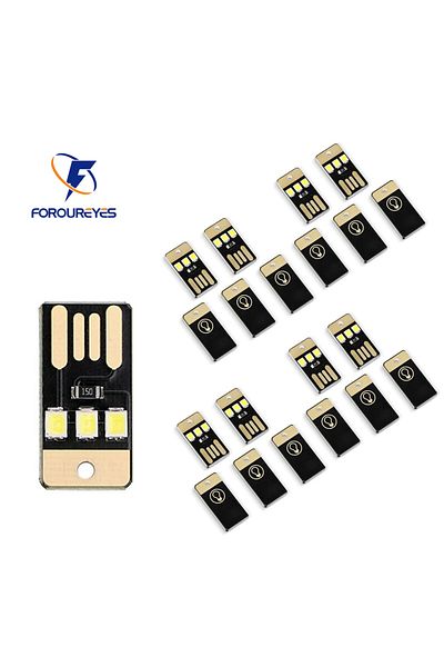 Choice 20pcs led bulb 20pack Book Light Mini Night Lighting 2835SMD Book Lamp Bulb 5V 0.2W Led Usb Light fo