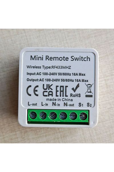 Choice Rf 433 Smart Switch Rf 433 Mhz Smart Switch Mini Diy Wireless Remote Control Light Relay Receiver 1/