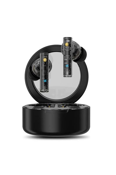 KZ Black KZ Carol TWS Bluetooth 5.3 Earphone 6 MIC Active Noise Canceling True Wireless Waterproof Ster