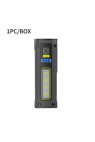 Choice Gray NEW Design Super Bright LED Source Work Lamp with Magnet Alarm SOS Key Chain Power Bank Waterpr