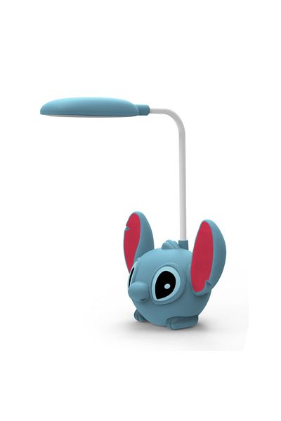 Miniso 2 Led Lilo & Stitch Desk Lamp With Pencil Sharpener Foldable Light Cute Desk Night Light Usb Rechar.