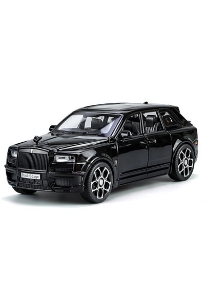 Choice نموذج سيارة رولز رويس كولينان SUV من سبائك معدنية بدون صندوق أسود بمقياس 1:32، نموذج سيارة لعبة معدني محاكاة