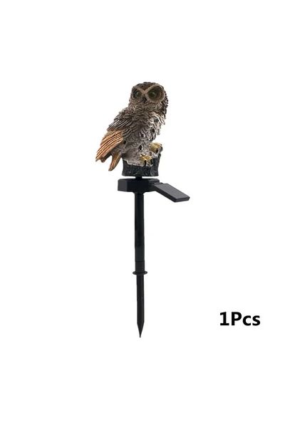 Choice brown Solar Lamp Owl Animal Solar Garden Lights Solar Powered Solar Led Light Outdoor Garden Decorat