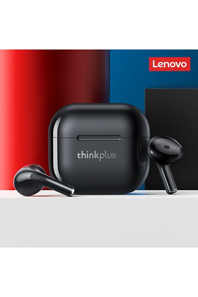 Choice Lenovo LP40 Black Lenovo LP40 Wireless Bluetooth Earphones TWS Touch Control Headset Gaming Headphon