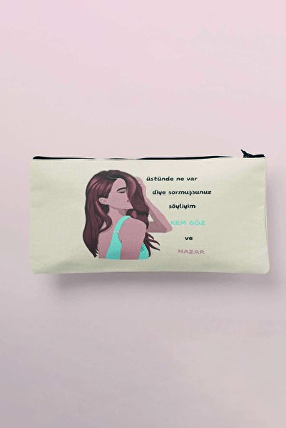 qoeuyl boutique Що на мені? Kem Göz Nazar №2 Кумедний подарунковий друкований...