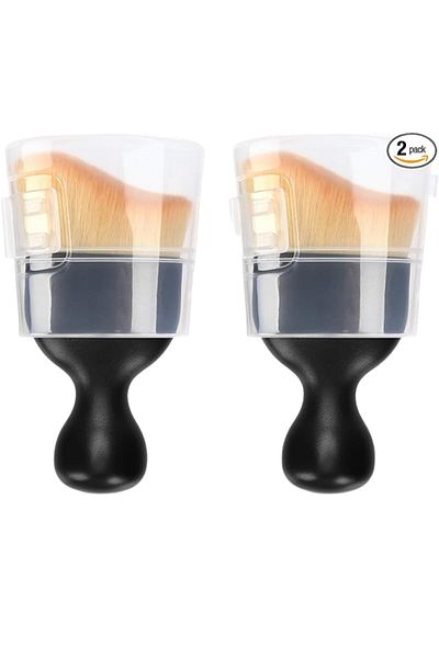 Choice 2PCS-Boxed 2pcsCar Interior Detail Brush Cleaning Maintenance Car Air Conditioner Air Vent Dust Soft