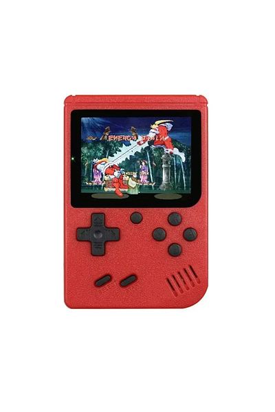 OPUYYM Red NEW Portable Retro Mini Video Game Console 8-Bit Handheld Game Player Built-in 400 Games AV Out