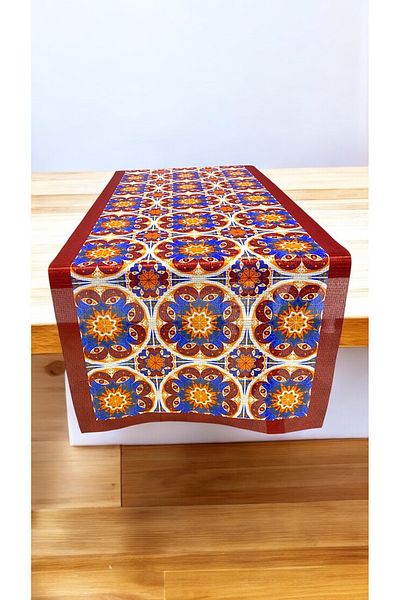 tarzınısec Mandala Patterned Runner 40 X 140