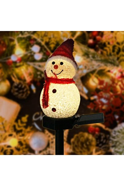 Choice زينة عيد الميلاد باللون الأحمر - قطعة واحدة من مصابيح الطاقة الشمسية ا...