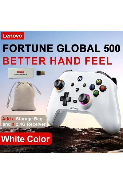 Choice S02 White Bag Receiv New Lenovo S02 Wireless Controller Bluetooth Gamepad for Nintendo Switch,PC,And