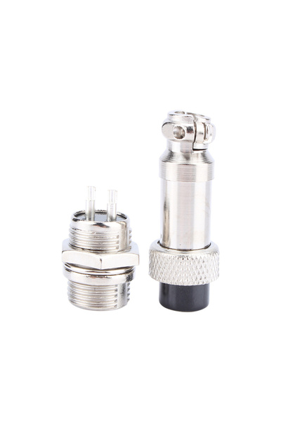Choice As picture New Product GX16 2-Pin Screw-Type Electrical Aviation Plug ...