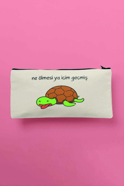 qoeuyl boutique Ono što nije mrtvo, je mrtvo B Štampano platnena torba za šmi...