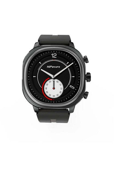 HiFuture AIX Lite Dual Core Smartwatch with Extra Belt, 1.43" AMOLED Display, Gorilla Glass, 1 ATM Waterproof