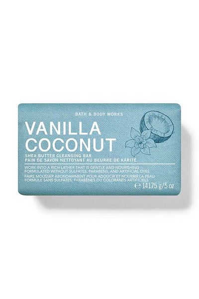 Bath & Body Works Vanilla Coconut Shea Butter Cleansing Bar