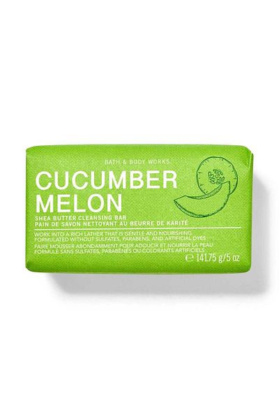 Bath & Body Works Cucumber Melon Shea Butter Cleansing Bar
