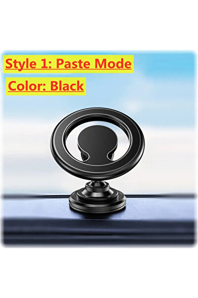Choice حامل هاتف مغناطيسي للسيارة باللون الأسود مع حامل مغناطيسي للسيارة يدعم...
