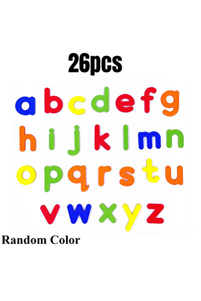 Choice ألوان عشوائية - 2 حرف مغناطيسي أرقام أبجدية ABC 123 مغناطيس ثلاجة بلاس...