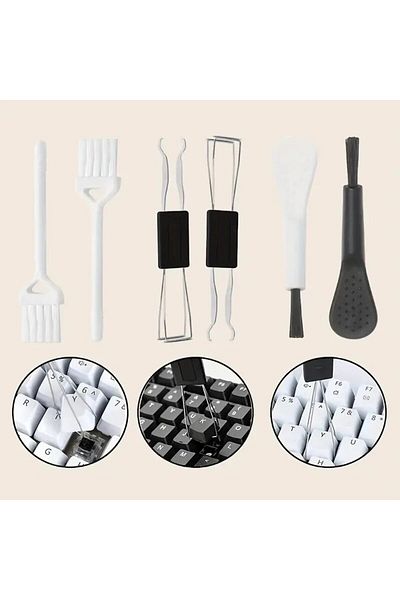 Choice 6PCs 2 In 1 Mechanical Keyboard Key Cap Puller Universal Keycap Shaft Remover Key Board Button Extra