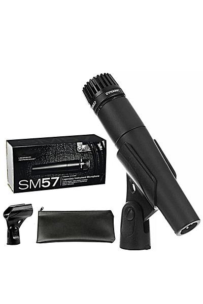 Lokchonk SM57 Metal SM57 Cardioid Dynamic Microphone For Stage Singing Professional Wired Microphone for Shur