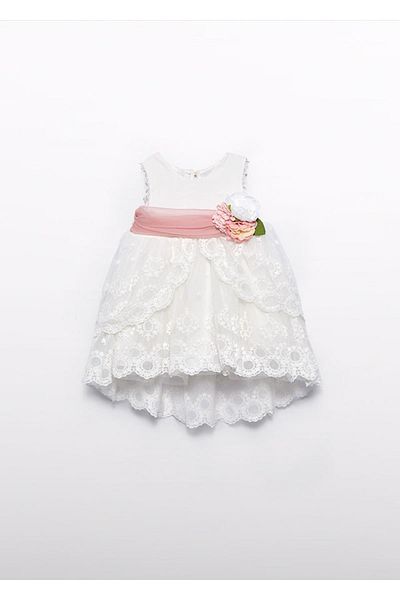 MAYORAL Abel&Lula Lace Embroidered Girl's Dress_Mnvs5012