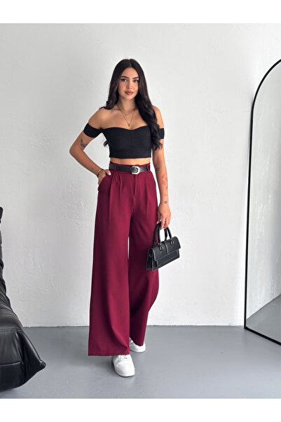 winmoda ΠΑΝΤΕΛΟΝΙ ΔΙΠΛΟ ΥΦΑΣΜΕΝΟ ΜΕ ΖΩΝΗ ΚΑΙ ΠΙΤΕΣ ΜΠΡΟΣΤΙΝΗ / ΦΑΚΥ ΠΑΝΤΕΛΟΝΙ...