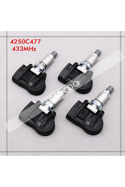 Choice (4PCS) 4250C477 4PCS CAR TIRE PRESSURE MONITOR SENSOR TPMS 4250C477 FOR MITSUBISHI ASX LANCER OUTLAN