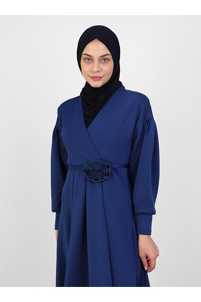 VAV Φόρεμα Navy Blue Hijab - Vav