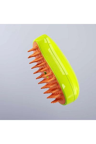 Choice Khaki 3-in-1 Dog Hair Brush Cat Hair Brush Electric Pet Cleaning Brush Steam Spray Brush Massage Hai