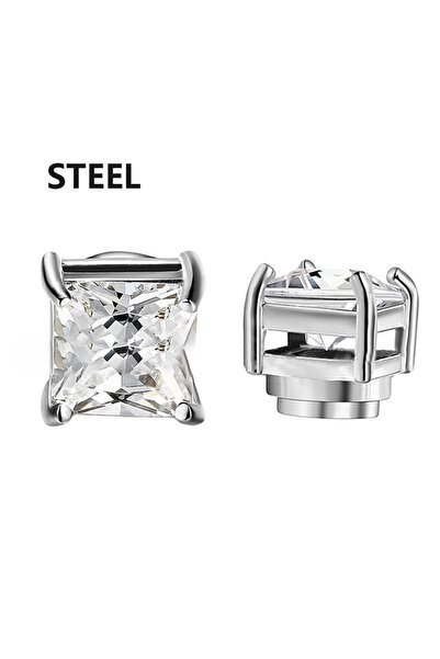 Choice Type3 Crystal Strong Magnetic Ear Stud Clip Earrings for Men and Women...