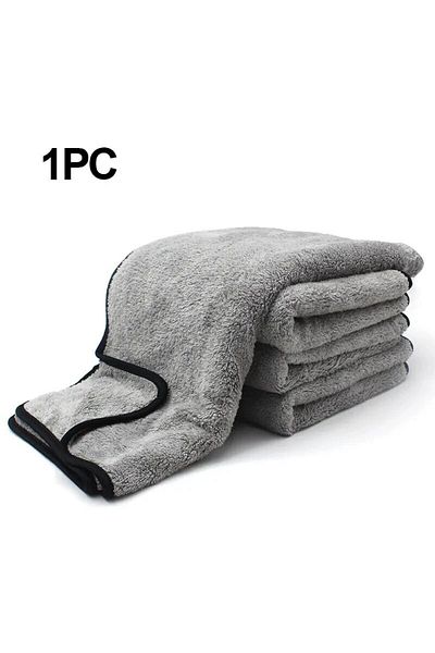Choice 60cm X 40cm Thicken Microfiber Towel 75*35cm Car Wash Cloth Auto Cleaning Door Window Care Thick Str