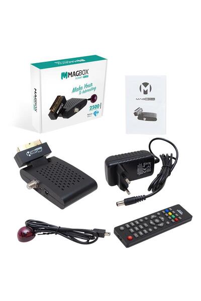 MAGBOX Scart Plus Tkgsli Mini Sd Scart Uydu Alıcısı