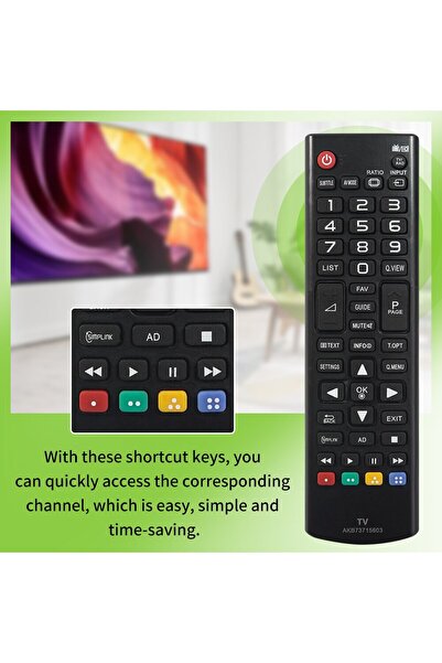 Choice black New AKB73715603 For L*G Smart LED TV Remote Control 42LN5400 47LN5400 50LN5400 50PN6500 42LN54