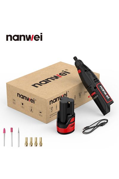 Choice NW3198-1CA Mini 12V Electric Grinding Machine Small Polishing Machine Jade Woodworking Carving Tool