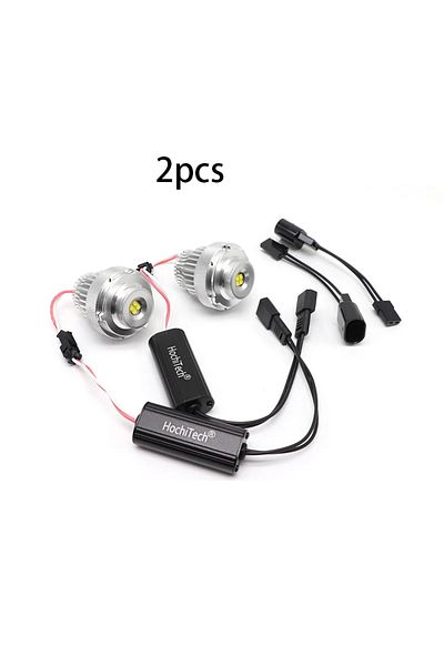 Choice 2pcs Light LED Angel Eye Halo Ring Light Auto Lighting 6000K For BMW 5 Series E60 E61 LCI Halogen He