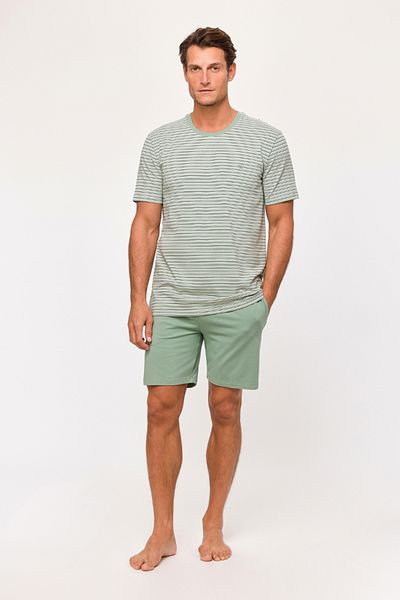 Woody Ανδρικές πιτζάμες - Green Line Design Qpb 911