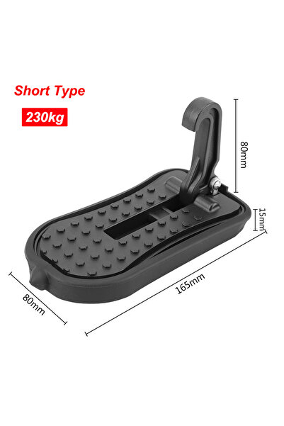 Choice1 short type 230kg Loading Car Door Pedal Roof Rack Latch Hook Holder F...