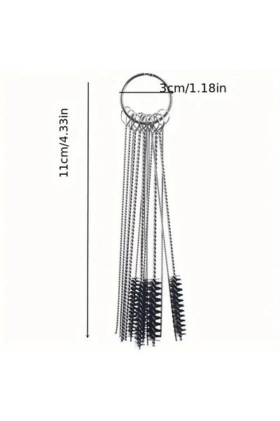 Choice 15PCs 15pcs/Set Carburetor Cleaning Brush Set Carburetor Carbon Dirt Jet Cleaner Tool Kit 10 Cleanin