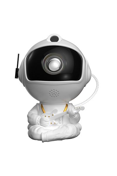 Choice Hold Guitar White Galaxy Star Astronaut Projector Light Starry Sky Porjectors Lamp Decoration Bedroo